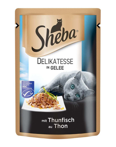 Sheba Delicacy In Jelly su tunu 12 X 85 g
