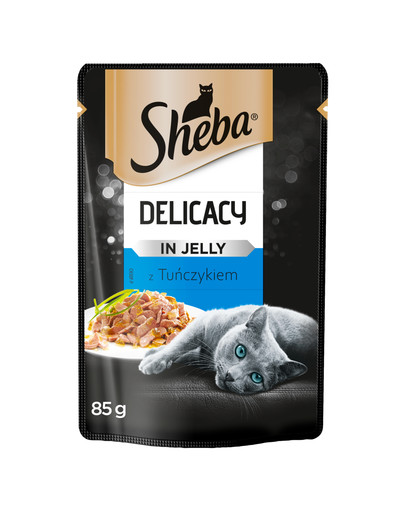 SHEBA SHEBA 24x85g kačių maistas su tunu