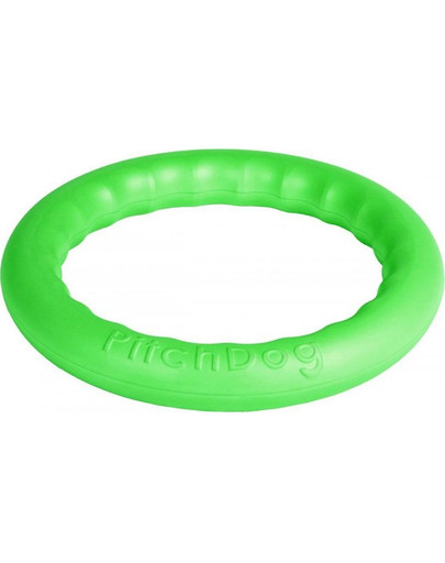 PULLER PitchDog30 žiedas šunims 28 cm laimo žalios spalvos