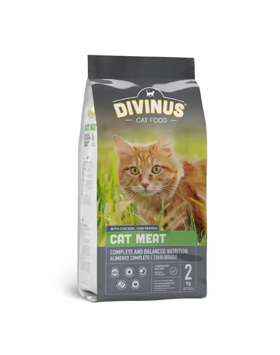 DIVINUS Cat Meat suaugusioms katėms 2kg
