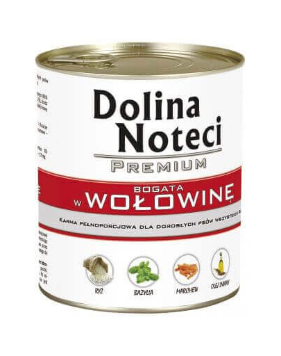 DOLINA NOTECI Premium daug jautienos 12 x 0,8 kg