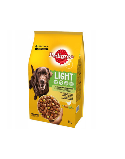 PEDIGREE Adult Light Sausas maistas su vištiena 13kg