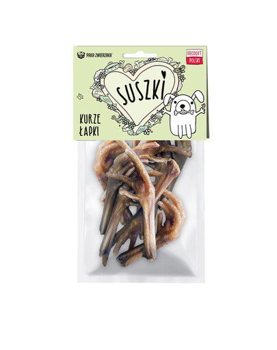 PAKA ZWIERZAKA Džiovintos vištienos kojos 10 vnt.