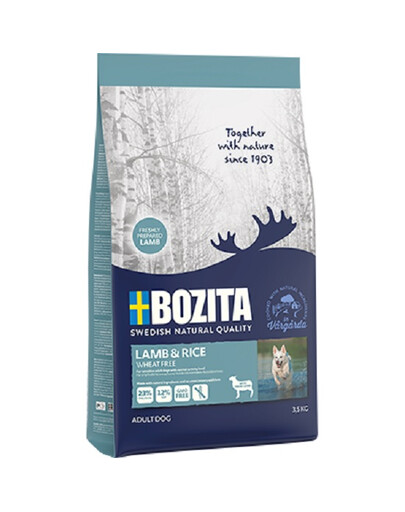 BOZITA Lamb & Rice Wheat Free 3,5 kg