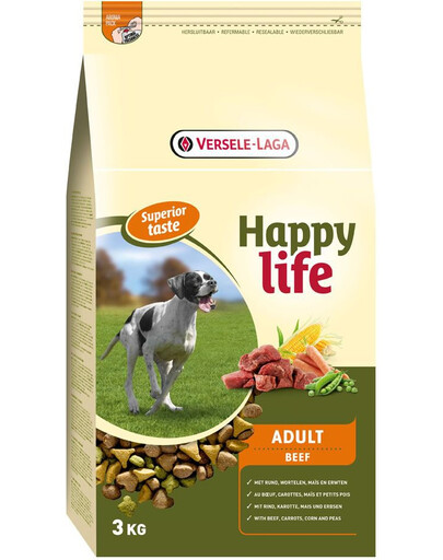 Bento Kronen Happy Life Adult Beef 3 kg