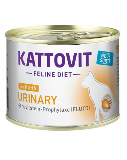 KATTOVIT Feline Diet Urinary vištiena 185 g