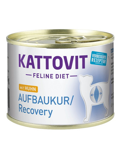 KATTOVIT Feline Diet Recovery Vištiena 185 g