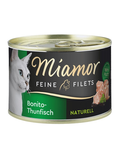 MIAMOR Feline Filets dryžuotasis tunas savame padaže 156 g
