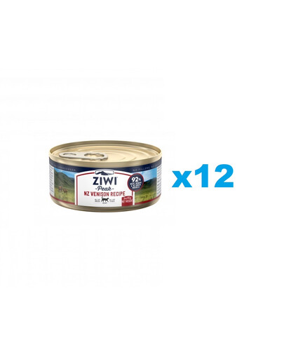 ZIWIPEAK Cat Venison žvėrena 12 x 85 g