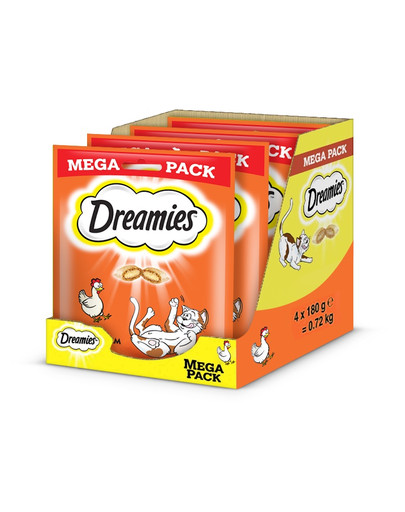 Dreamies Mega su vištiena 4 X 180 g