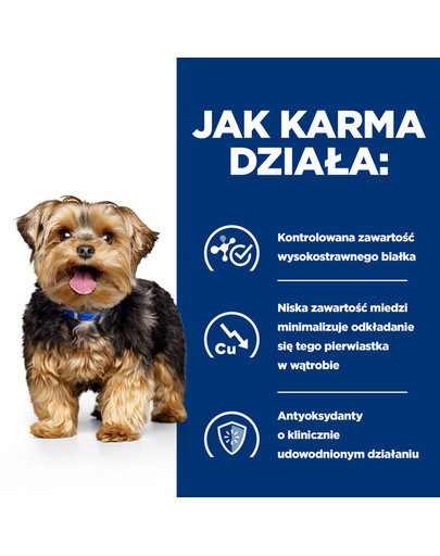 HILL'S Prescription Diet Canine l/d 4 kg maistas šunims, sergantiems kepenų ligomis
