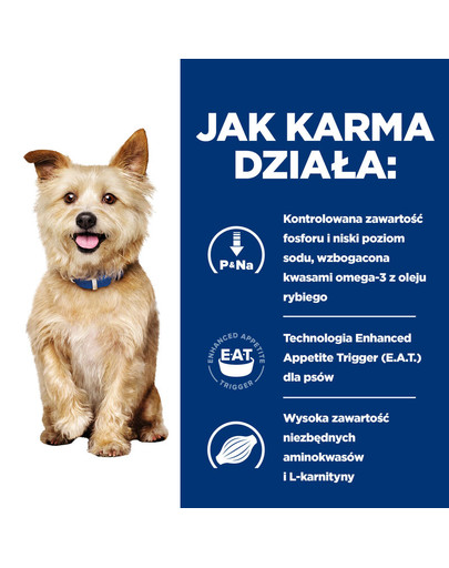 HILL'S Prescription Diet Canine k/d 1,5 kg maistas inkstų ligomis sergantiems šunims