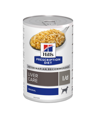 HILL'S Prescription Diet Canine l/d 370g maistas šunims, sergantiems kepenų ligomis