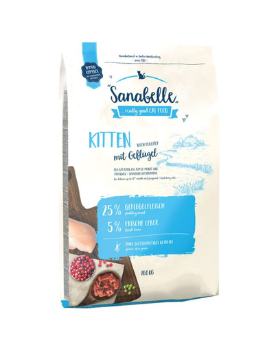 BOSCH Sanabelle Kitten sausas maistas kačiukams 10 kg