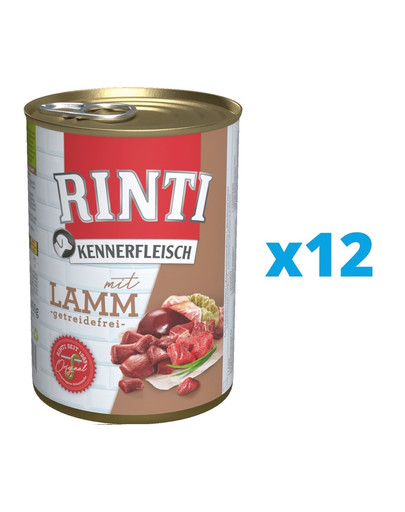 RINTI Kennerfleisch Lamb ėriena 12 x 800 g