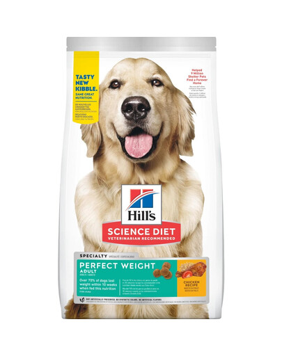 HILL'S Science Plan Adult 1+ Perfect Weight Large breed sausas maistas su vištiena 12 kg