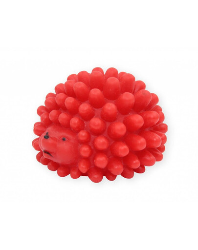 PET NOVA DOG LIFE STYLE kamuoliukas ežiukas, 6,5 cm raudonas