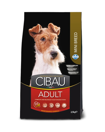 FARMINA Cibau Adult Mini ėdalas suaugusiems mažiems šunims 2,5 kg