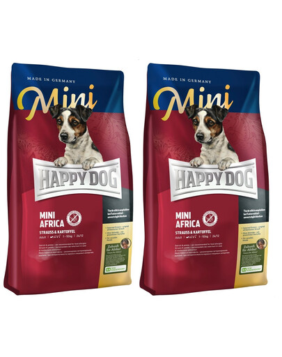 HAPPY DOG Mini Africa 8 kg (2 x 4 kg)