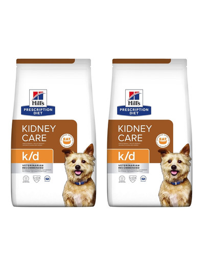 HILL'S Prescription Diet k/d Canine 24 kg (2 x 12 kg)