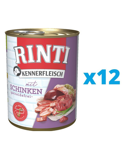 RINTI Kennerfleisch Ham  su kumpiu 12 x 800 g