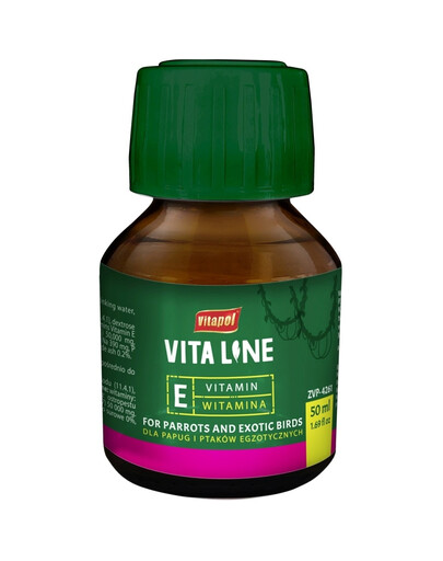 VITAPOL Vitaminas E egzotiniams paukščiams 50ml