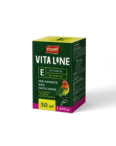VITAPOL Vitaminas E egzotiniams paukščiams 50ml