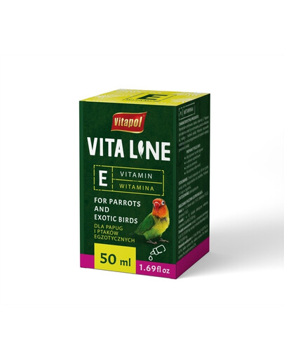 VITAPOL Vitaminas E egzotiniams paukščiams 50ml