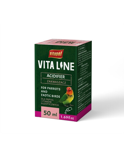 VITAPOL rūgštintojas egzotiniams paukščiams 50ml
