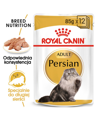 ROYAL CANIN Persian Adult 24x85 g šlapias maistas - paštetas , suaugusioms persų katėms