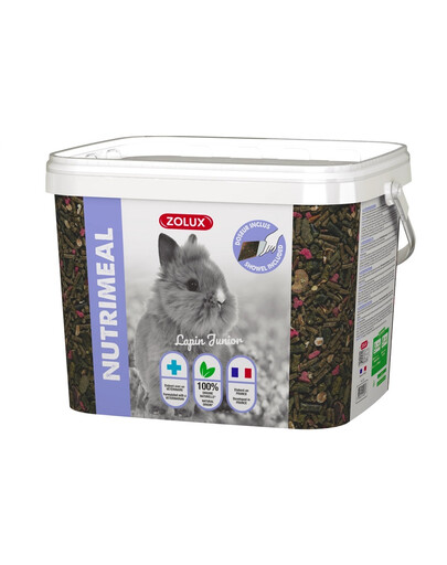 ZOLUX NUTRIMEAL 3 mišinys jaunesniesiems triušiams 6kg