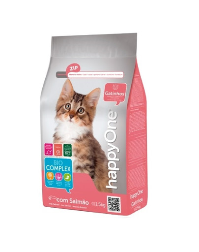 HappyOne Kitten sausas kačiukų ėdalas 1,5 kg