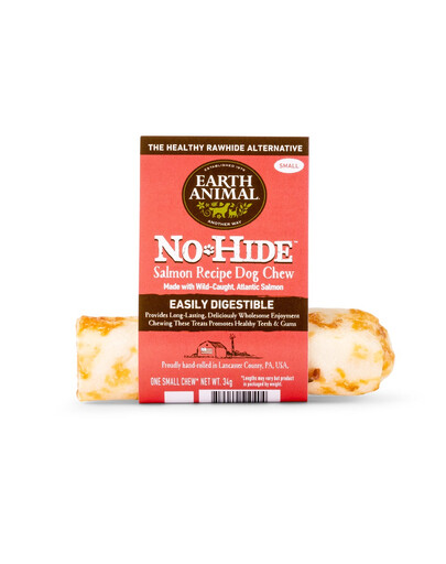 EARTH ANIMAL Chew mažas natūralus lašišos kramtukas mažiems šunims