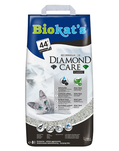 BIOKAT'S Diamond Care Classic 8 l Bentonito kraikas