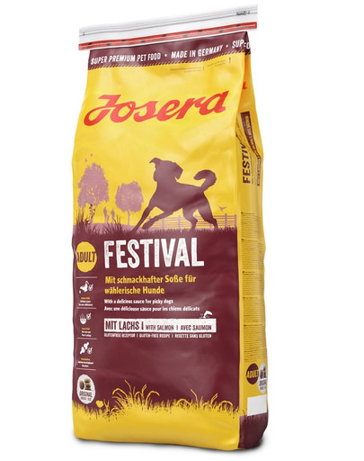 JOSERA Dog Festival 12,5 kg + Optiness 12,5 kg