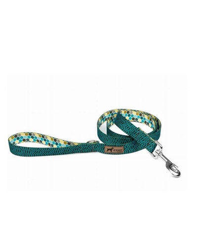 ESME FOR DOG Šunų pavadėlis blue wave 150 cm / 2 cm