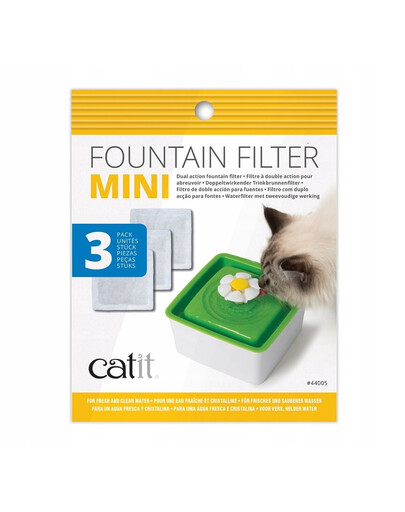 CATIT pakaitinis fontano filtras MINI 3vnt.