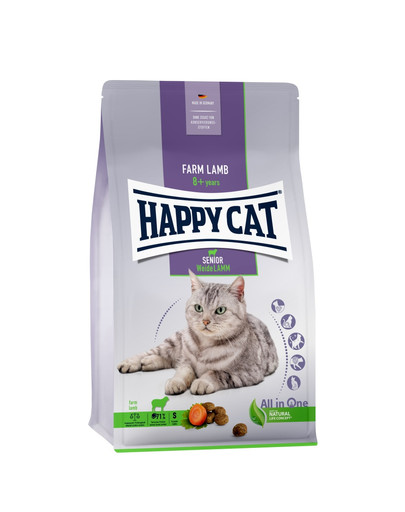 HAPPY CAT Senior Ėriena 4 kgch