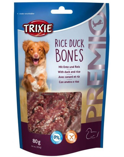 Trixie Premio kaulai su antiena ir ryžiais 80 g