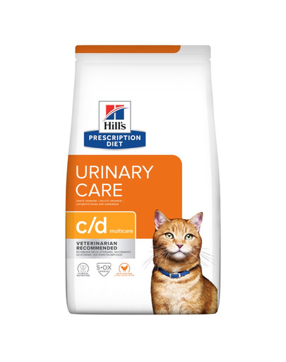 HILL'S Prescripition Diet Feline c/d Multicare katėms 8 kg