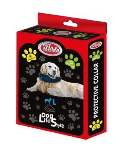 PET NOVA Apsauginė pripučiama apykaklė L 36-50cm šunims