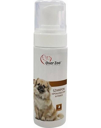 OVER ZOO Hipoalerginis šampūnas putų pavidalo 150 ml