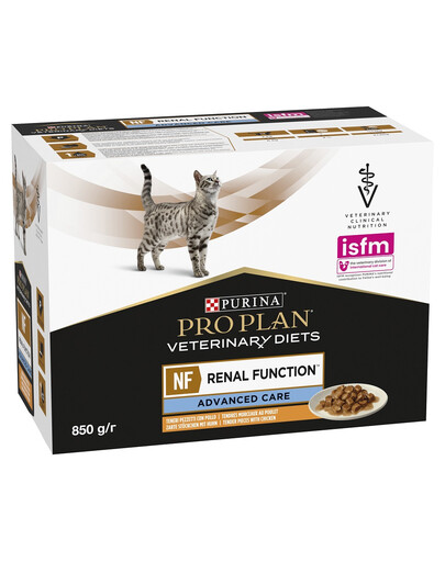 PURINA PRO PLAN Veterinary Diet Feline Advanced Care vištiena 10x85g