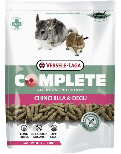 VERSELE-LAGA Chinchilla Complete  Visavertės granulės šinšiloms 500g