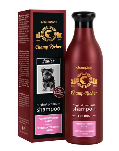 DERMAPHARM Champ-richer šampūnas Jorkšyro terjerų veislės šuniukams 250 ml