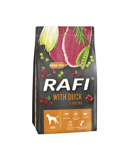 RAFI sausas maistas šunims su antiena 10kg