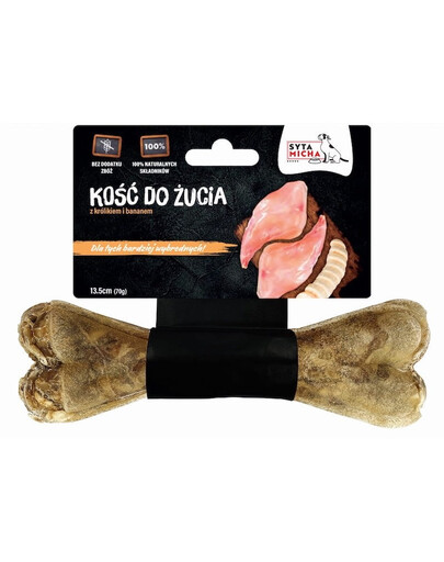 SYTA MICHA kramtomasis kaulas išrankiems šunims 13,5 cm