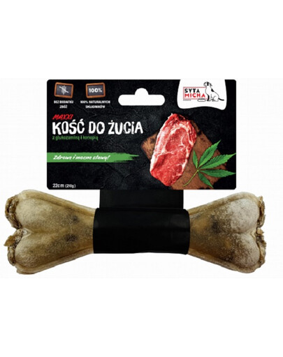 SYTA MICHA Kramtomasis kaulas stipriems sąnariams 22cm MAXX
