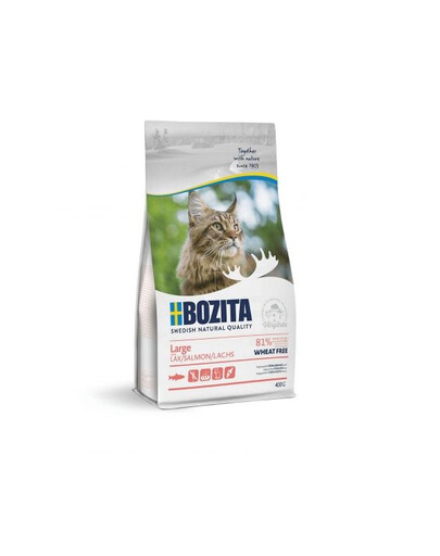 BOZITA Large Wheat Free Salmon 400 g