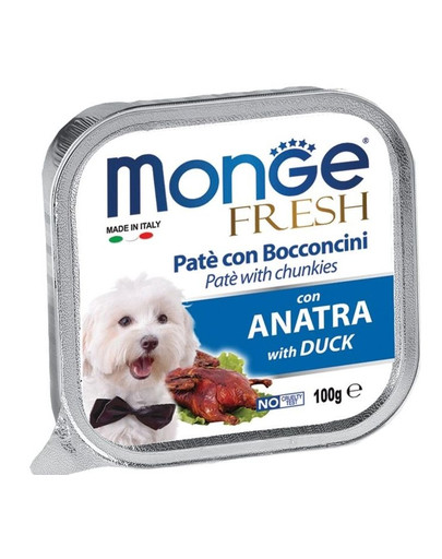 MONGE Fresh Šunų maistas paštetas su antėna100 g